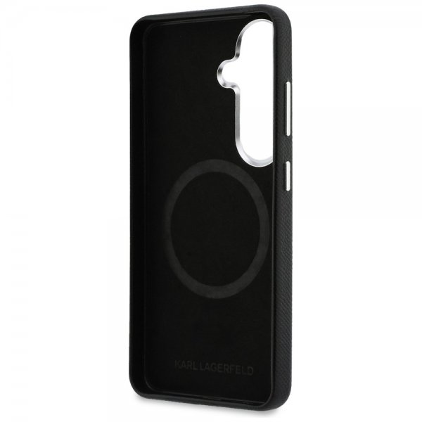 Karl Lagerfeld Samsung Galaxy S26 Skal Saffiano MagSafe Svart