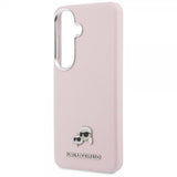 Karl Lagerfeld Samsung Galaxy S26 Skal Saffiano MagSafe Rosa