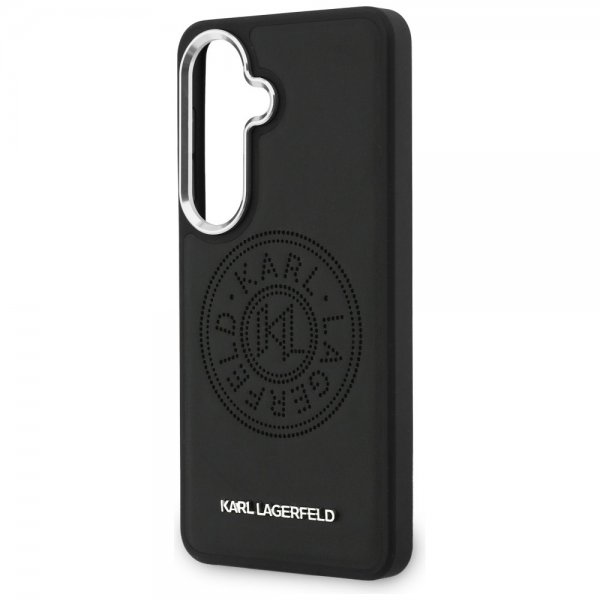 Karl Lagerfeld Samsung Galaxy S26 Skal Perforated Logo MagSafe Svart