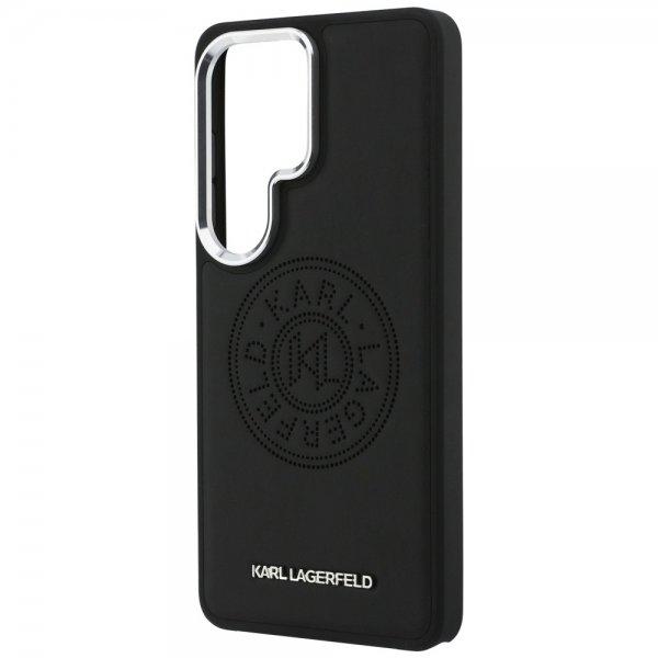 Karl Lagerfeld Samsung Galaxy S26 Ultra Skal Perforated Logo MagSafe Svart