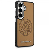 Karl Lagerfeld Samsung Galaxy S26 Plus Skal Perforated Logo MagSafe Brun