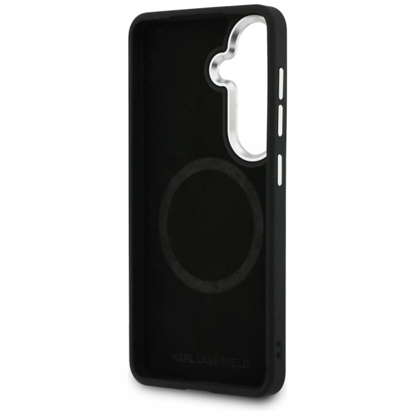 Karl Lagerfeld Samsung Galaxy S26 Plus Skal Perforated Logo MagSafe Brun
