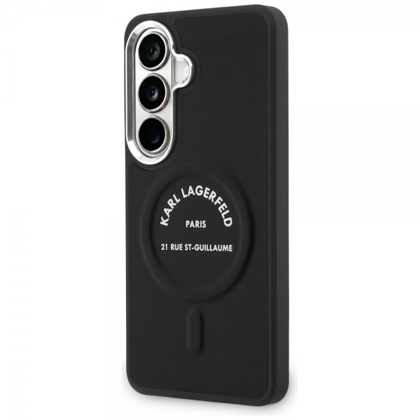 Karl Lagerfeld Samsung Galaxy S26 Skal Embossed MagSafe RSG Svart