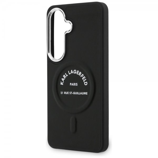 Karl Lagerfeld Samsung Galaxy S26 Skal Embossed MagSafe RSG Svart