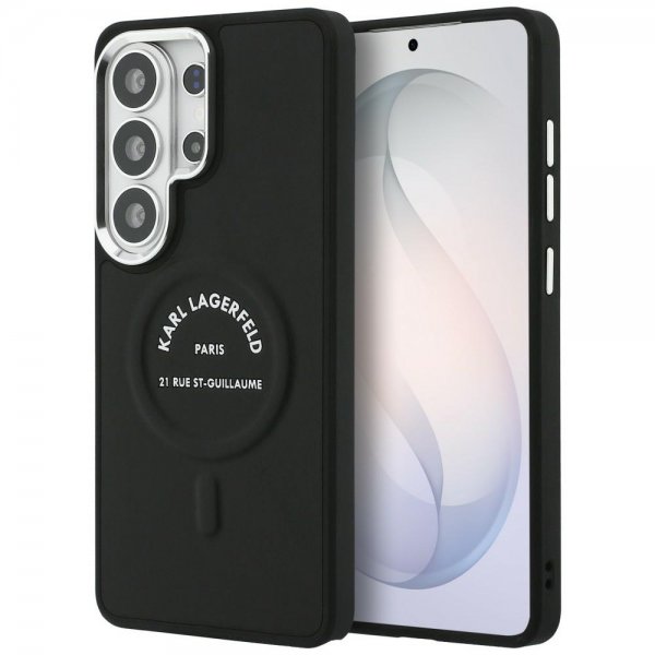 Karl Lagerfeld Samsung Galaxy S26 Ultra Skal Embossed MagSafe RSG Svart