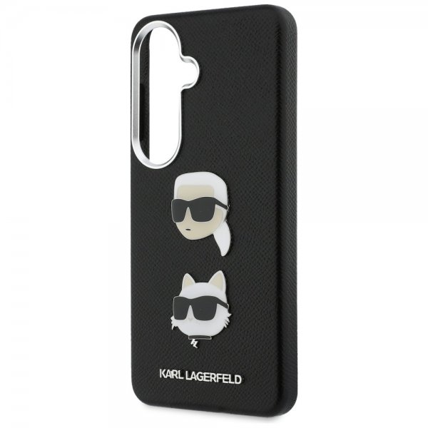 Karl Lagerfeld Samsung Galaxy S26 Skal Saffiano Karl & Choupette Svart