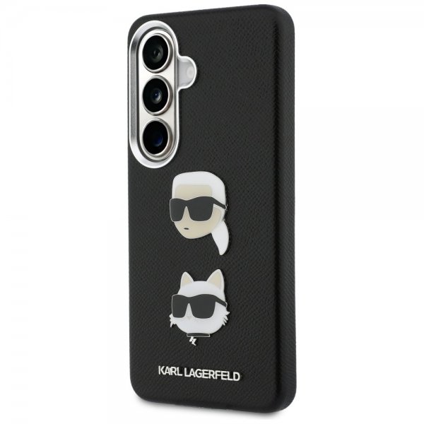 Karl Lagerfeld Samsung Galaxy S26 Plus Skal Saffiano Karl & Choupette Svart