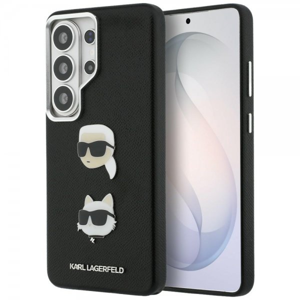 Karl Lagerfeld Samsung Galaxy S26 Ultra Skal Saffiano Karl & Choupette Svart