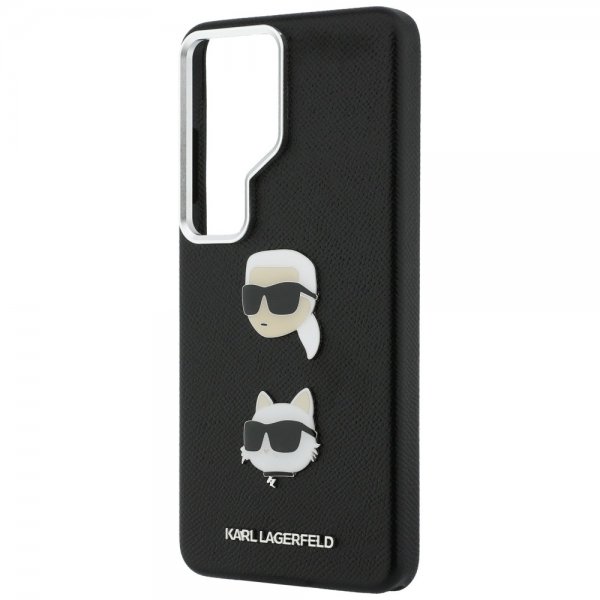 Karl Lagerfeld Samsung Galaxy S26 Ultra Skal Saffiano Karl & Choupette Svart