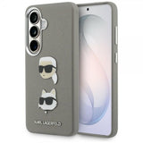 Karl Lagerfeld Samsung Galaxy S26 Skal Saffiano Karl & Choupette Silver
