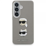 Karl Lagerfeld Samsung Galaxy S26 Skal Saffiano Karl & Choupette Silver