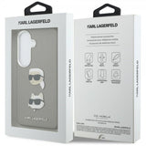 Karl Lagerfeld Samsung Galaxy S26 Skal Saffiano Karl & Choupette Silver
