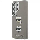 Karl Lagerfeld Samsung Galaxy S26 Ultra Skal Saffiano Karl & Choupette Silver