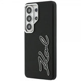 Karl Lagerfeld Samsung Galaxy S26 Ultra Skal Metal Logo Grained Svart
