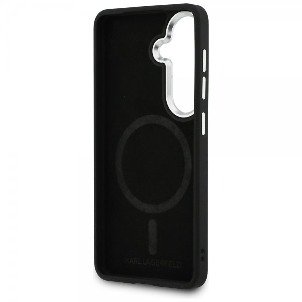 Karl Lagerfeld Samsung Galaxy S26 Skal Embossed MagSafe Svart