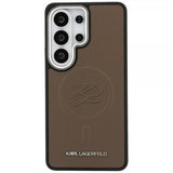 Karl Lagerfeld Samsung Galaxy S26 Ultra Skal Embossed MagSafe Brun