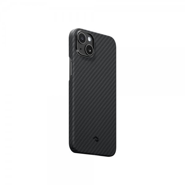 Pitaka iPhone 14 Plus Skal MagEZ Case 3 Black/Grey Twill