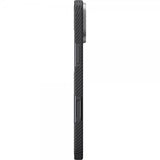 Pitaka iPhone 16 Skal Ultra-Slim Case MagSafe Black/Grey Twill