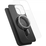 Pitaka iPhone 16 Skal Ultra-Slim Case MagSafe Black/Grey Twill
