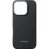 Pitaka iPhone 16 Pro Max Skal Ultra-Slim Case MagSafe Black/Grey Twill