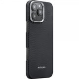Pitaka iPhone 16 Pro Max Skal Ultra-Slim Case MagSafe Black/Grey Twill