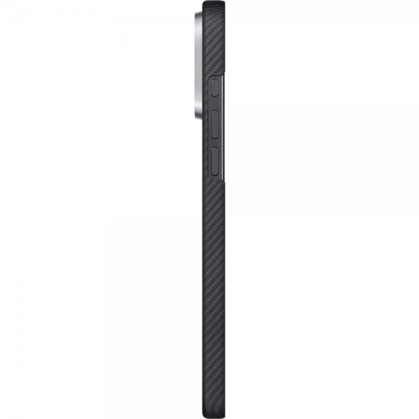 Pitaka iPhone 16 Pro Max Skal Ultra-Slim Case MagSafe Black/Grey Twill