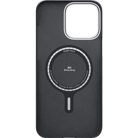 Pitaka iPhone 16 Pro Max Skal Edge MagSafe Black/Grey Twill