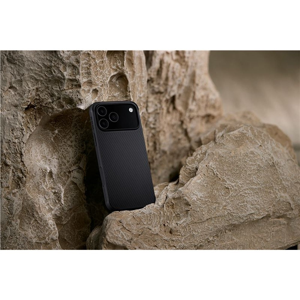 Pitaka iPhone 17 Pro Skal Cairn MagSafe Black/Grey Twill