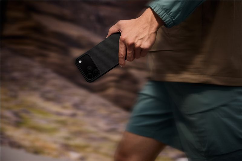 Pitaka iPhone 17 Pro Skal Cairn MagSafe Black/Grey Twill