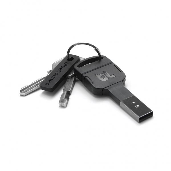 Bluelounge Kii 30pin iPhone 3. 4 / 4s Laddare Nyckelring Svart