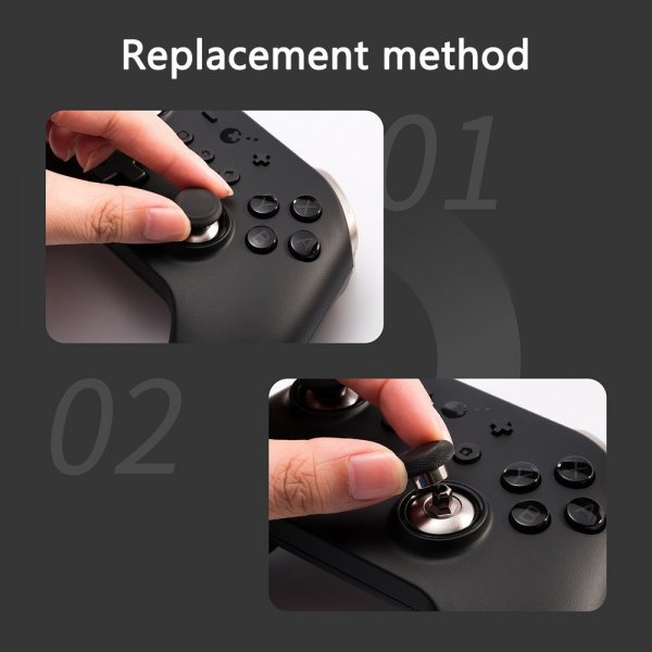 GuliKit King King Ring Thumbstick Kit Svart