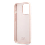 Karl Lagerfeld iPhone 13 Pro Skal Liquid Silicone Ljusrosa