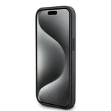 Karl Lagerfeld iPhone 15 Skal Quilted K Pattern Svart
