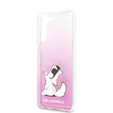 Karl Lagerfeld Samsung Galaxy S21 Plus Skal Choupette Transparent Rosa