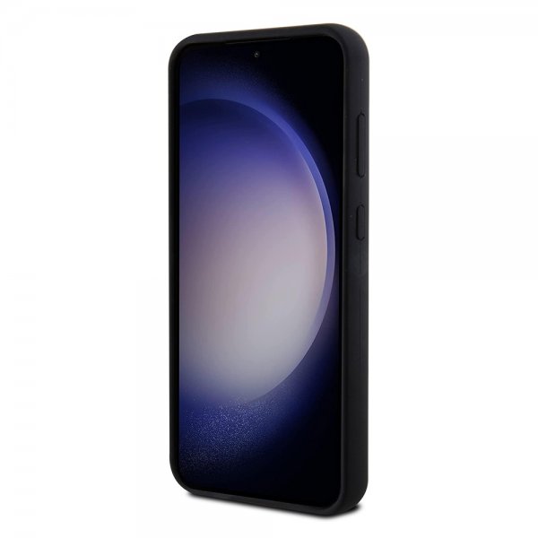 Karl Lagerfeld Samsung Galaxy S23 FE Skal Liquid Silicone Ikonik Karl Svart