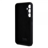 Karl Lagerfeld Samsung Galaxy S23 FE Skal Liquid Silicone Ikonik Karl Svart