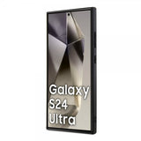 Karl Lagerfeld Samsung Galaxy S24 Ultra Skal Grip & Stand Saffiano Svart
