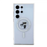 Karl Lagerfeld Samsung Galaxy S24 Ultra Skal Ikonik MagSafe Transparent