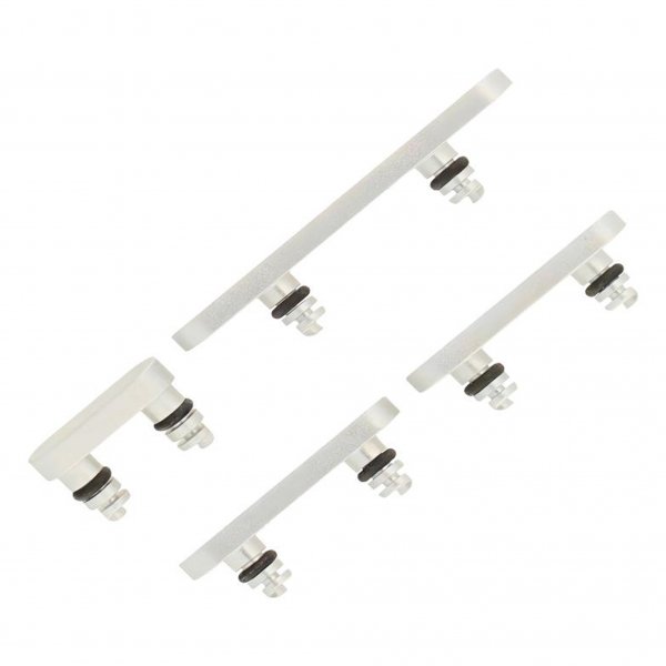 Knappsats för iPhone 17 Pro och 17 Pro Max - Silver