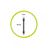 Mobile Origin Kompakt USB-C Kabel 10 cm Svart