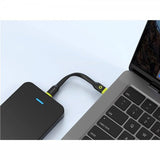 Mobile Origin Kompakt USB-C Kabel 10 cm Svart