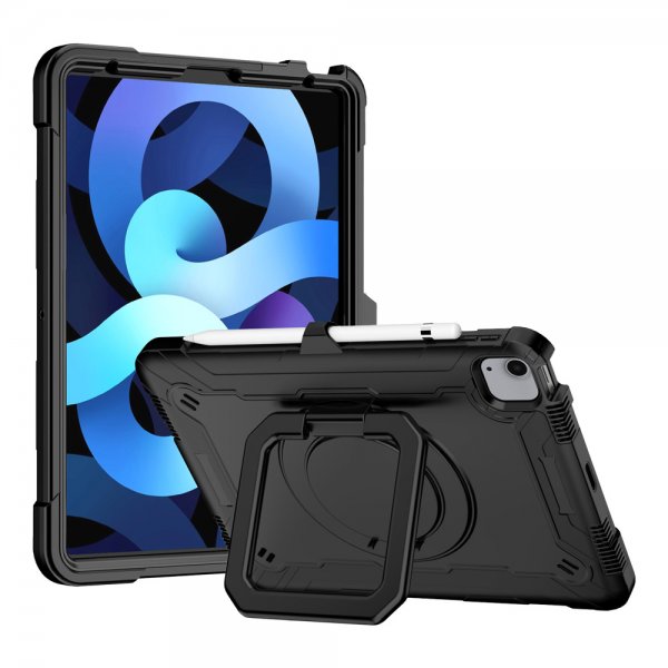 Armor-X iPad Air 10.9 (gen 4/5) Skal Rugged Case Kick-stand Folding Grip