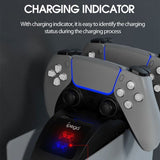Ipega Toppmonterad Kontrolladdare med inbyggd Fläkt till PlayStation 5