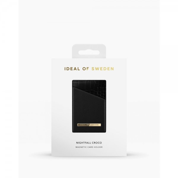Ideal of Sweden Korthållare Atelier Magnetic Card Holder Nightfall Croco