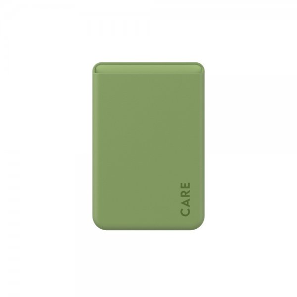 CARE by PanzerGlass Korthållare Fashionable Card Holder MagSafe Grön