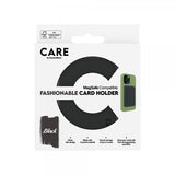 CARE by PanzerGlass Korthållare Fashionable Card Holder MagSafe Svart