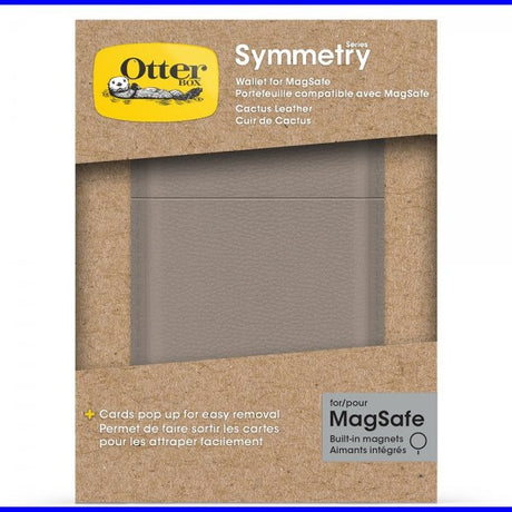 Otterbox Korthållare MagSafe Wallet Symmetry Cactus Leather Grey Comfort