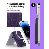 Caseology Korthållare Nano Pop MagSafe Wallet Stand Grape Purple