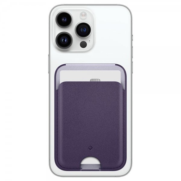 Caseology Korthållare Nano Pop MagSafe Wallet Stand Grape Purple