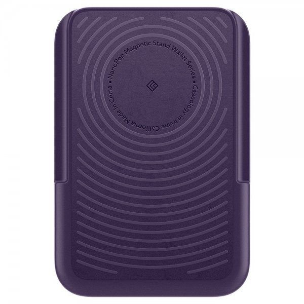 Caseology Korthållare Nano Pop MagSafe Wallet Stand Grape Purple
